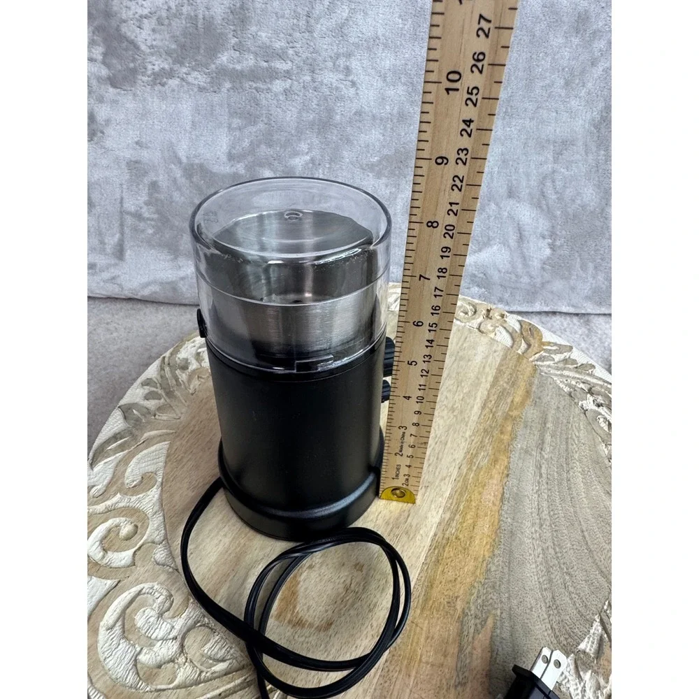 Bodum 12041 Adjustable Electric Coffee Blade Grinder Black Fine to‎ Coarse 220W